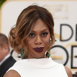 Spoločenské účesy Golden Globes 2016: Laverne Cox