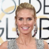 Spoločenské účesy Golden Globes 2016: Heidi Klum