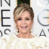 Spoločenské účesy Golden Globes 2016: Jane Fonda