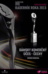 Kaderník roka 2015: Dámsky komerčný účes - Čechy